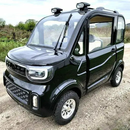 Two-Seat Electric Golf Cart With Air Conditioning And Heat