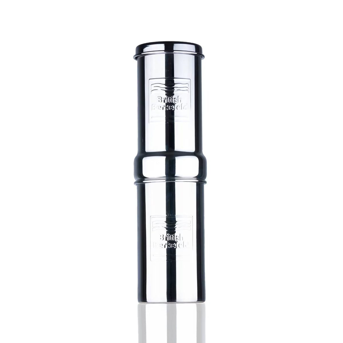 British Berkefeld Gravity Water Filter System 1 Liter Stainless Steel With 1 Ultra Sterasyl Cartridge - Baron