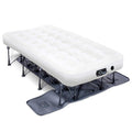 Ivation EZ-Bed Twin Air Mattress With Frame, Rolling Case And Built-In Pump