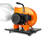 WEN Rolling Dust Collector With 7.4-Amp Induction Motor, 15-Gallon Bag