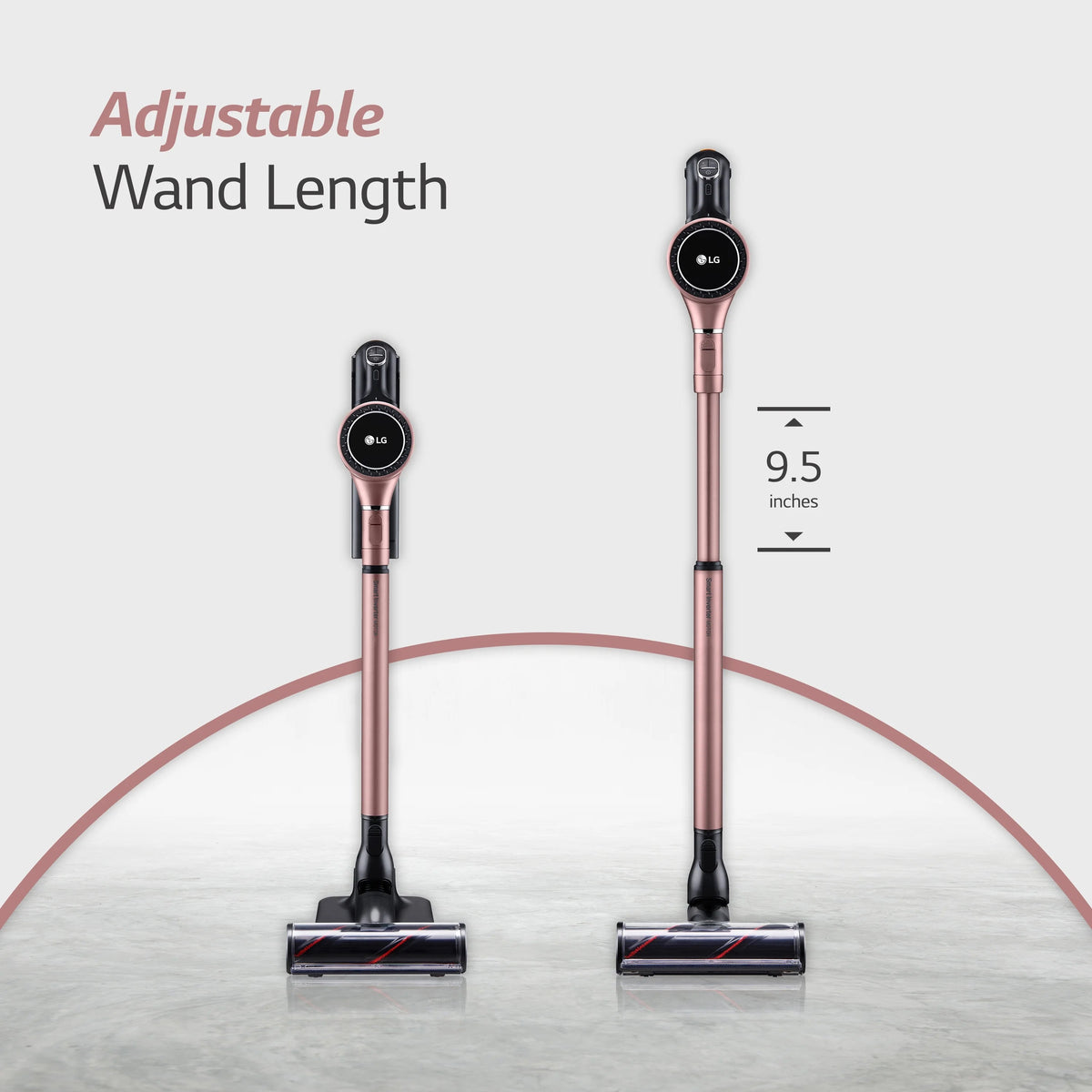 LG Cord Zero A9 Cordless Stick Vacuum, Up To 50 Minutes - A912PM