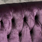 Christopher Knight Home Velvet Tufted Scroll Arm Loveseat, 30.75 x 51.5 x 30.5 Inches - Milani