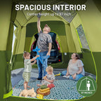 TIMBER RIDGE SUV Tent, 5-9 Person, 13' W x 10' L x 7.1' H
