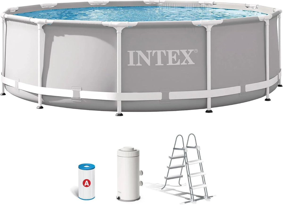 Intex Prism Frame Round Above-Ground Pool Kit 3.66 x 0.99 m - 26716NP