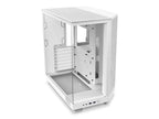 NZXT H6 Flow Compact Dual-Chamber Mid-Tower Airflow Case, White - CC-H61FW-01