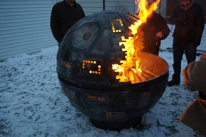 5 ft Death Star Fire Pit