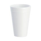 Dart Foam Drink Cups, 32 oz, White, 25/Bag, 20 Bags/Carton - DCC32TJ32