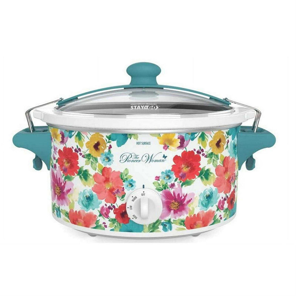 The Pioneer Woman Breezy Blossom 6 Quart Portable Slow Cooker - 33062