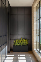 Veradek Rectangular Planter, Large, 16 in x 15 in x 38 in - Block Series Long Box