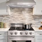 Cosmo Under-Cabinet Range Hood, 30-Inch, Silver - UC30