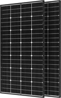 JJN Bifacial Solar Panels, 2 Pcs 200W, 12V, 16BB N-Type - 400W