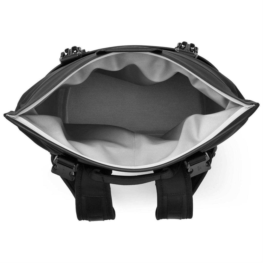 Yeti Backpack Soft Cooler, Black, 20 Cans / 12 lbs Ice, 17 x 8 x 16 inches - Hopper M12