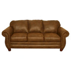Sedona Sofa With Faux Leather Microfiber Upholstery - 88 W