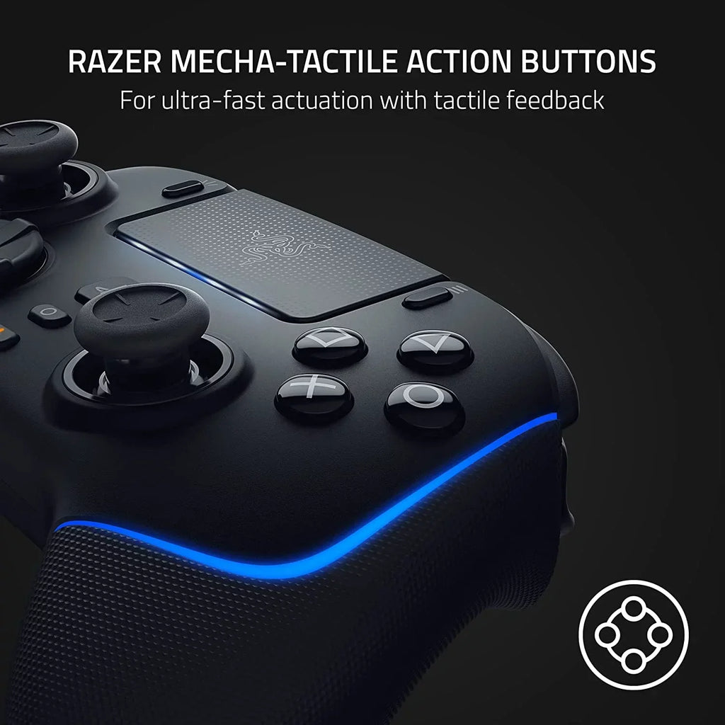 Razer Wolverine V2 Pro Wireless Controller for PS5 & PC, Black, HyperSpeed, Mecha-Tactile, RGB Lights - Wolverine V2 Pro
