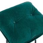 Velvet Swivel Accent Chair With Ottoman Set, Pink, 31.73 x 33.5 x 33.78 Inches