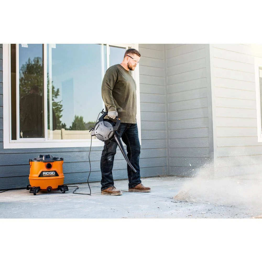 RIDGID 16 Gallon 6.5 Peak HP NXT Wet/Dry Shop Vacuum With Detachable Blower - HD1600