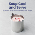 Iceman By Chefman Ice Cream Maker With Built-In Compressor, 2 Pint Inserts - RJ64-10-BLK
