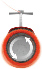 Oreck Commercial Orbiter Hard Floor Cleaner Machine, Random Orbital Drive, 50-Foot Cord - ORB550MC