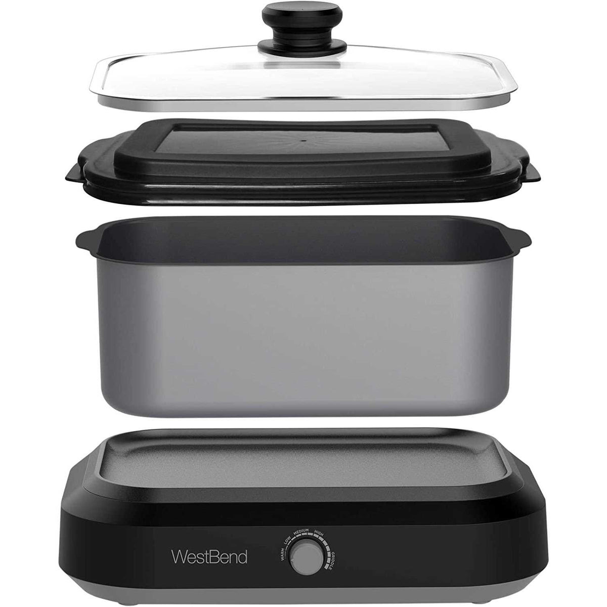 West Bend Versatility Slow Cooker, 5 Quart