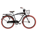 Huffy Men's Cruiser Bike 26 in Black - Nel Lusso