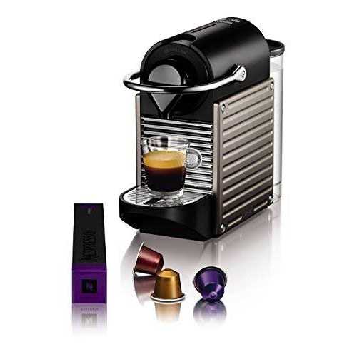 Nespresso Pixie Espresso Maker, Electric Titan - C60-US-TI-NE