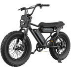 MACFOX Adult Electric Bike, 750W, 25 MPH, 48V 13Ah Removable Battery, 35-Mile Range, 20x4.5in Front And 20x5.0in Rear Tires - X7