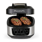 12-in-1 Grill And Air Fryer Combo, 6-Qt, 1550W, Stainless Steel