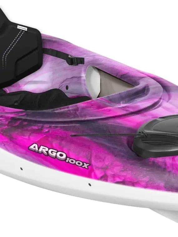 Pelican Argo 100X EXO Sit-In Recreational Kayak, 10-Foot, Stardust - Argo 100X EXO