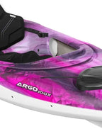 Pelican Argo 100X EXO Sit-In Recreational Kayak, 10-Foot, Stardust - Argo 100X EXO
