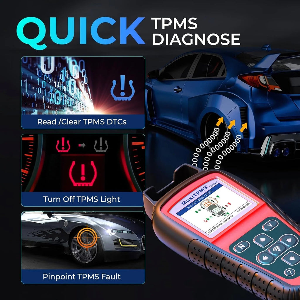 MaxiTPMS TPMS Programming And Diagnostic Tool With Wi-Fi - TS508WF