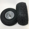 Lawn Mower Replacement Wheels 15x6.00-6, Set Of 2, Silver - Fits 3/4 Inch Axle, Replaces 532106732, 106732x645