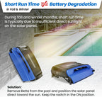 Betta Solar Powered Robotic Pool Surface Skimmer Cleaner - Betta-SE