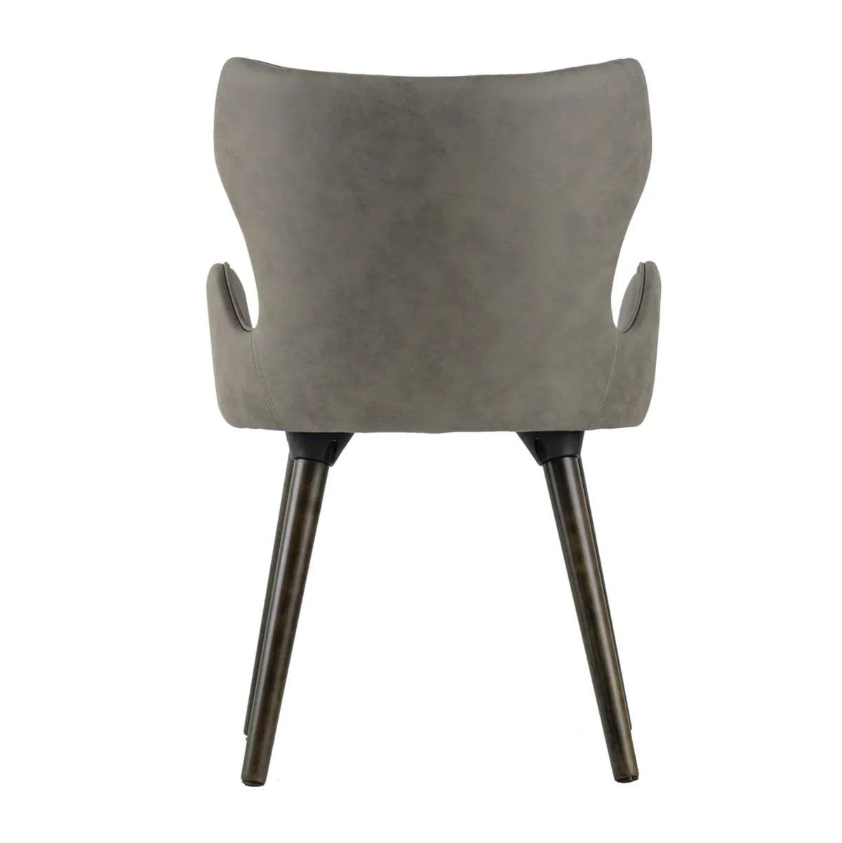 A & B Home Set Of 2 Dining Chairs, 22in W X 23.2in D X 32.3in H - 49809-GRAY-DS