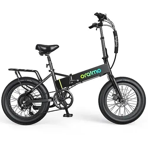 Oraimo Electric Bike, 750W-1000W Motor, 45-Mile Range, 557Wh Hidden Battery, 7-Speed Gear System