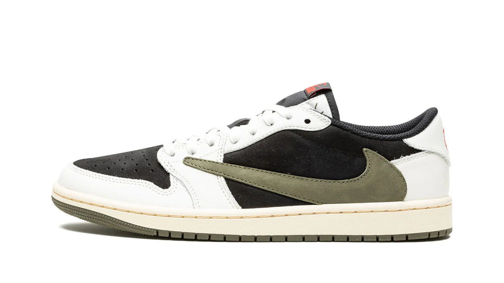 AIR JORDAN 1 Low OG Women's Sneakers - Travis Scott Olive