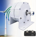 Gearless Permanent Magnet Generator 12000W, 12V/24V/48V/120V/220V, 3 Phase
