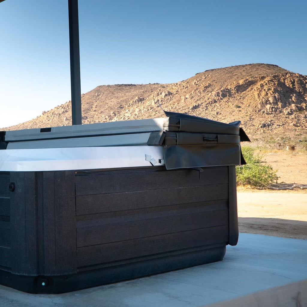 The Cover Guy Hot Tub Replacement Cover, Espresso, Fits Square Tubs With 88-90 in Sides And 8 in Corners