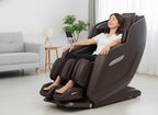 Osaki Full Body Massage Chair With 360 Rotating Footrest, Brown - 4D Achilles
