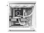 NZXT H6 Flow Compact Dual-Chamber Mid-Tower Airflow Case, White - CC-H61FW-01