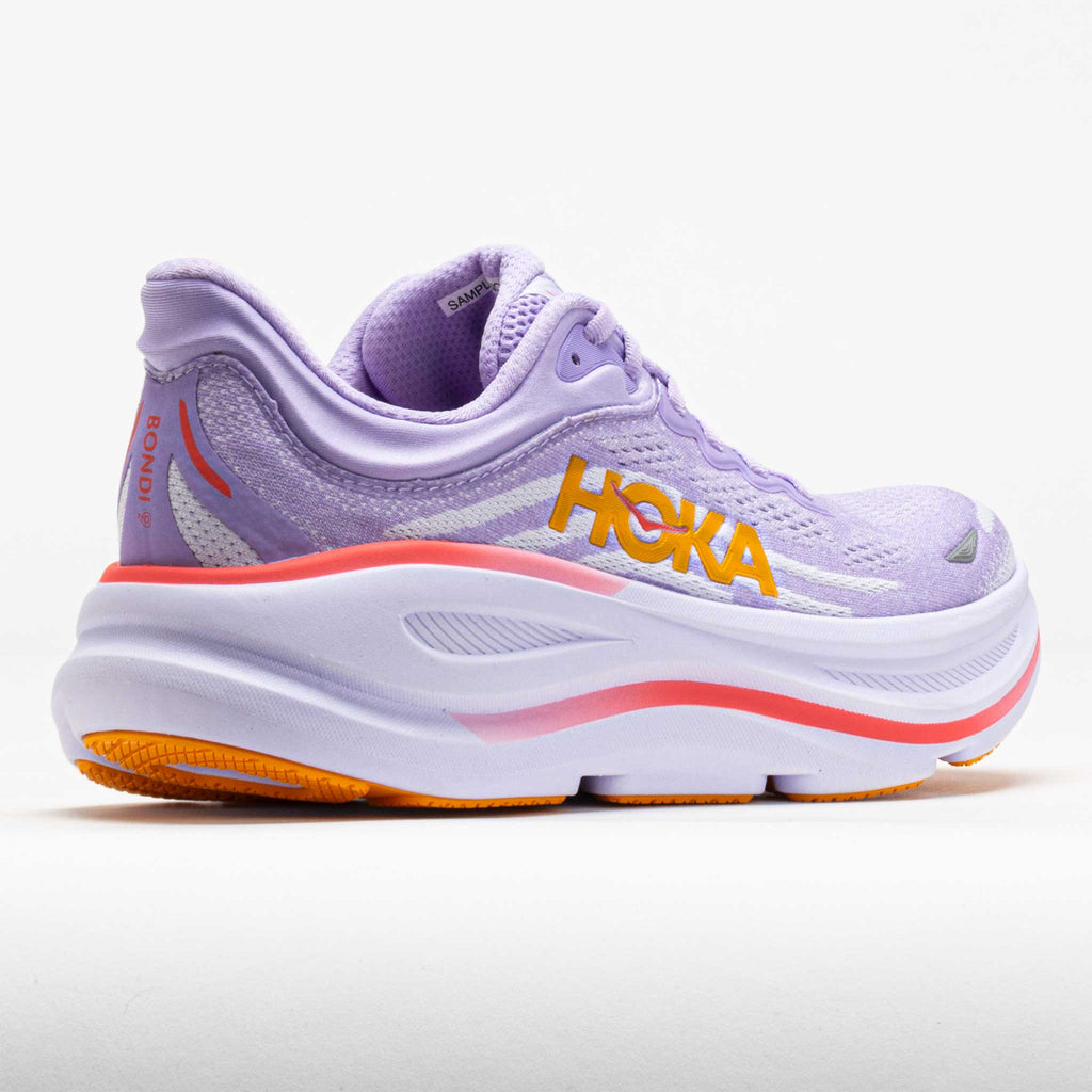 Women's Running Shoes, Aster Flower/Starlight Glow - Bondi 9