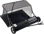 VEVOR Tow-Behind Lawn Sweeper, 52 in, 26 cu.ft.