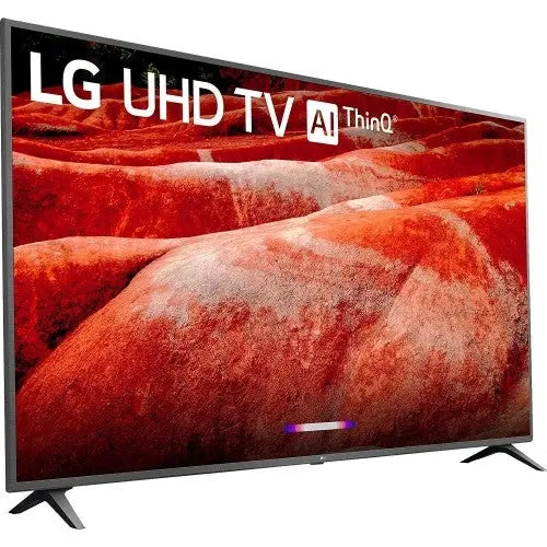 LG 82-Inch 4K HDR AI ThinQ LED TV With Deco Gear Soundbar Bundle - 82UM8070PUA