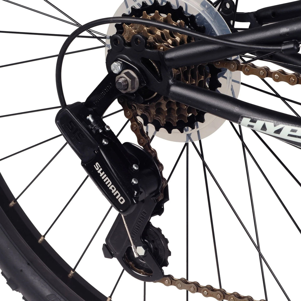 Hyper Bicycles Men's Havoc Mountain Bike, 26 inch, 21 Speed, Black