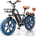 Bopzin Adult Electric Bicycle 1000W, 48V 15Ah Battery, 20 in x 4.0 in - FM001
