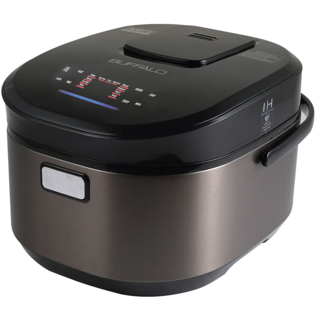Buffalo White IH Smart Rice Cooker And Warmer, 1 L, 5 Cups