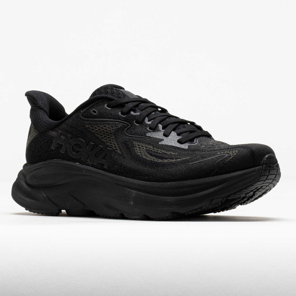 Women's Running Shoes Black/Black - Clifton 10
