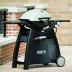 Weber Q 3200 Propane Gas Grill, Titanium, 462 Sq. In. - 57060001
