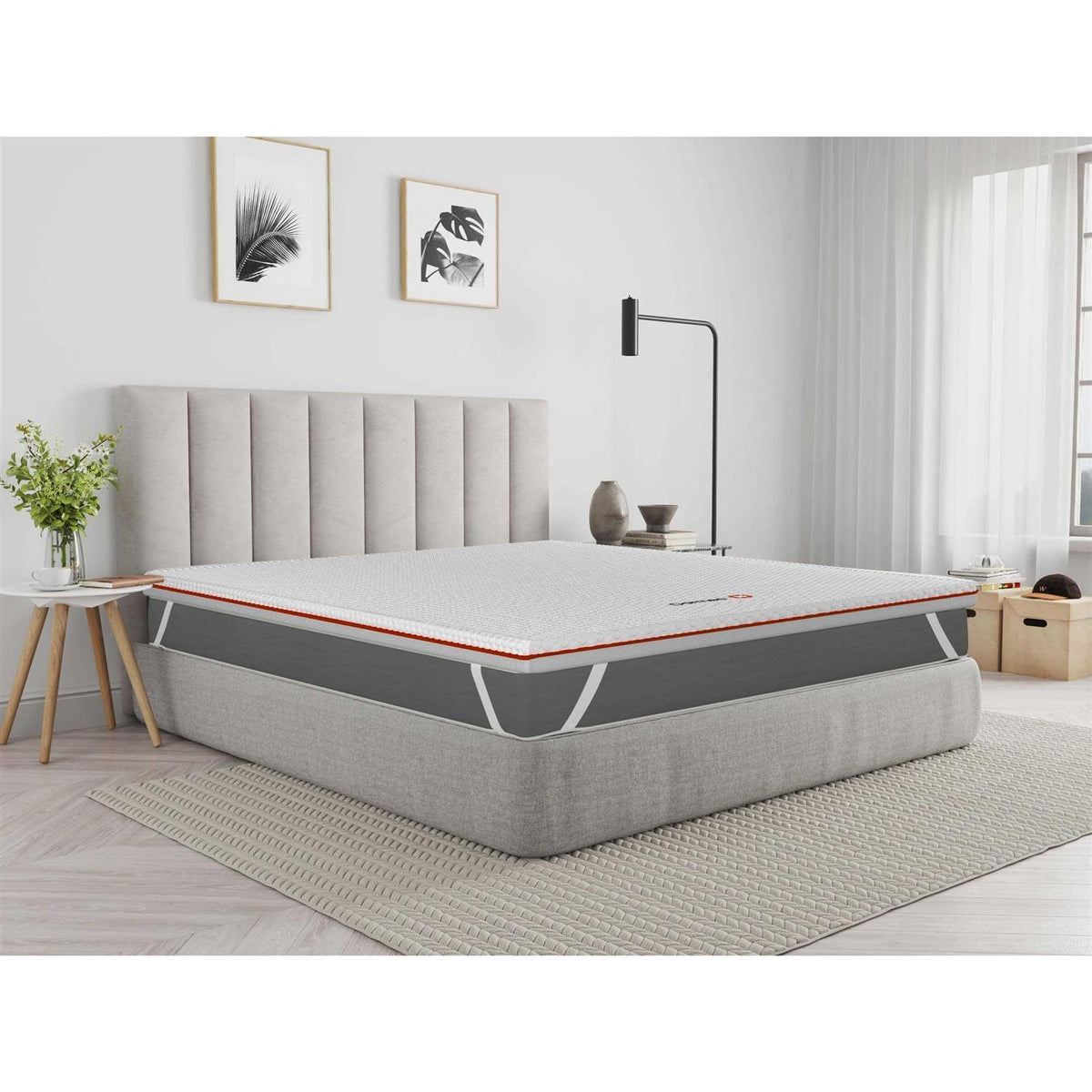 Dormeo Octaspring Memory Foam Mattress Topper, Twin 38in W x 75in L x 3in D
