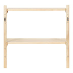 Mid-Century Wall Shelves, 24x8x24 Inch Decorative Wall-Mounted Storage And Display Shelving