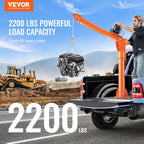 VEVOR Electric Pickup Truck Crane 2200 lbs With 6000 lbs Winch - HXCZDJ-02
